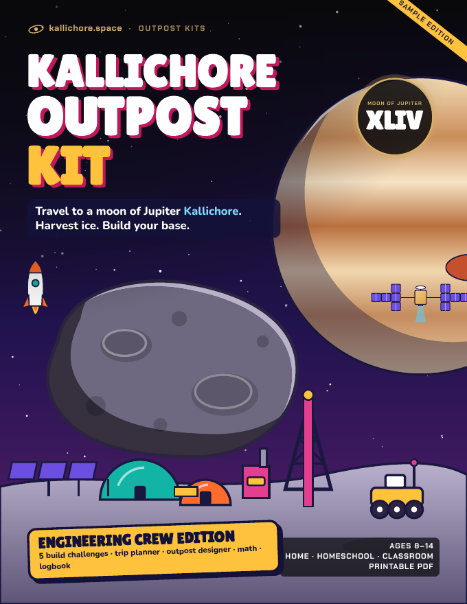 Kallichore Outpost Kit sample, page cover